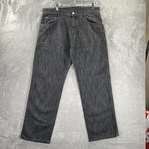 Southpole Jeans men's 36x31 Black 4180 Denim Baggy Loose Relaxed Hip Hop Y2K
